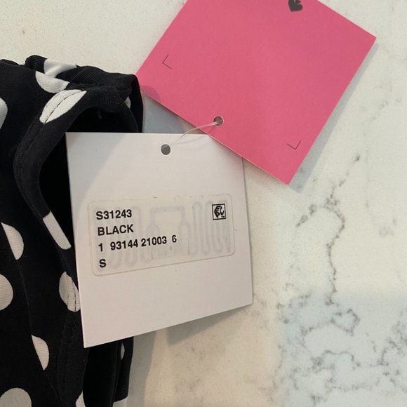 NWT Kate Spade Lia Dot Tie High Waisted Bikini Bottoms - Picture 5 of 8